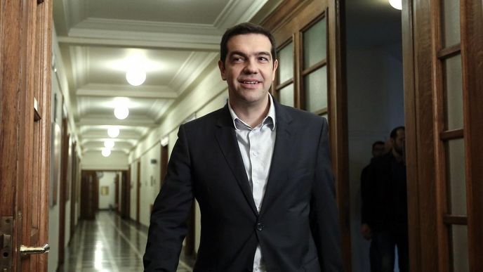 Řecký premiér Alexis Tsipras Řecký premiér Alexis Tsipras
