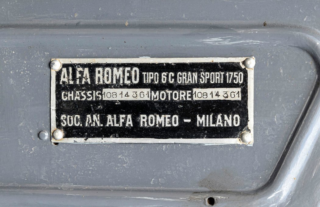 Alfa Romeo 6C 1750 Gran Sport Series V By Zagato (1931)
