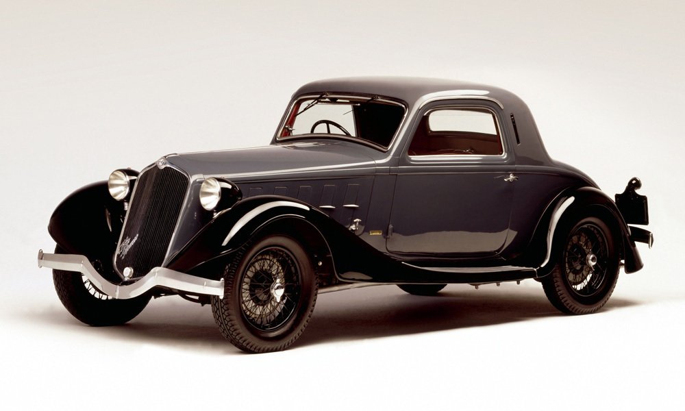 Kupé Alfa Romeo 6C 2300 Aerodinamico s karoserií Castagna vzniklo v roce 1934.