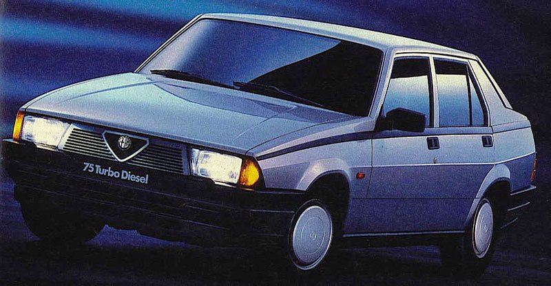 Alfa Romeo 75 Turbo Diesel (1985)