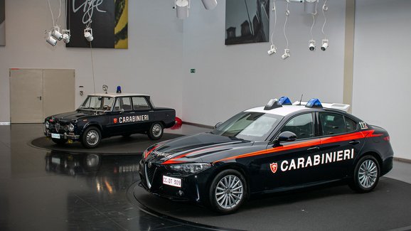 Alfa Romeo Giulia dostala neprůstřelnou karoserii, zamíří k italským Carabinieri