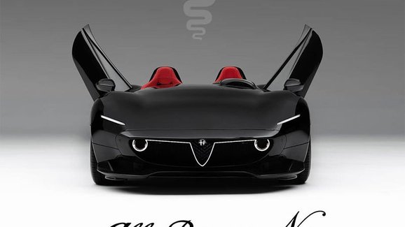 Alfa Romeo Nero: Tahle vize by se nám moc líbila, byť je naprosto nereálná