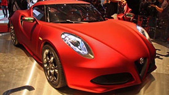 Alfa Romeo 4C: Nejprve jako koncept