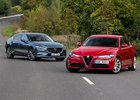 TEST Alfa Romeo Giulia 2.2 JTDM 180 vs. Mazda 6 2.5 Sky-G – Volba srdcem
