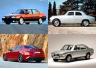 Krásné Italky: Velká galerie sedanů Alfa Romeo