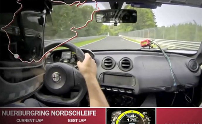 Alfa Romeo 4C: Nürburgring za 8:04 (video)