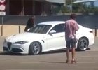 Video: Alfa Romeo Giulia QV poprvé zachycena při jízdě na ulici