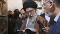 Duchovní vůdce Íránu Alí Chameneí
