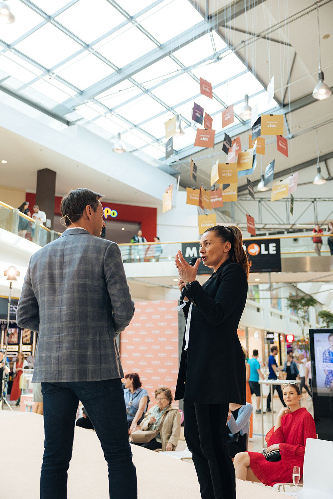 Alice Bendová na charitativním fashion víkendu v Metropoli Zličín