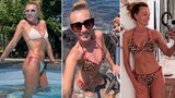 Alice Bendová si na luxus nepotrpí. Vyprsila se v plavkách za 250 korun