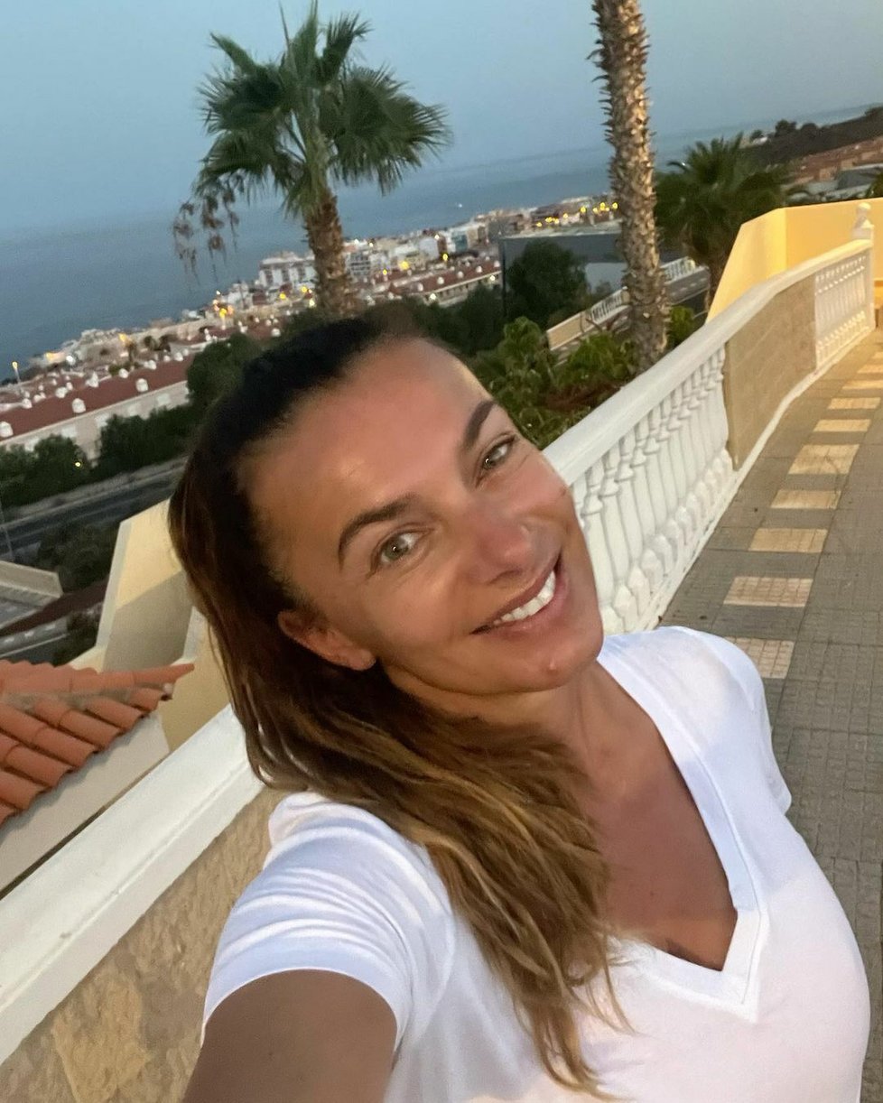 Alice Bendová na Tenerife