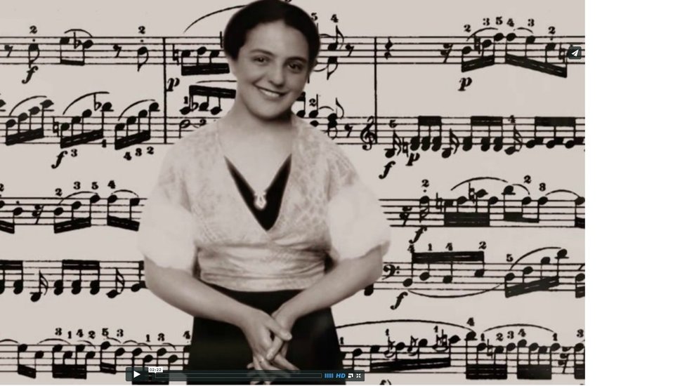 Alice Herzová začala hrát na klavír ve svých pěti letech. Pomalu se hudba stala jejím světem, pomohla jí přežít i holokaust!