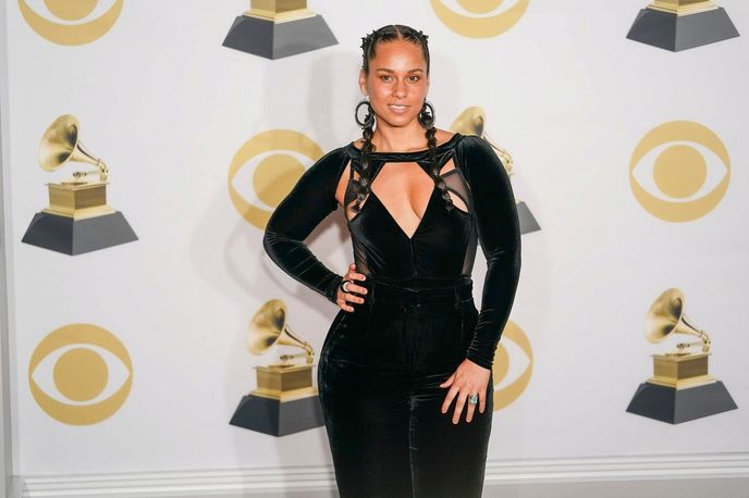 Zpěvačka Alicia Keys bez make-upu! Zpěvačka Alicia Keys bez make-upu!