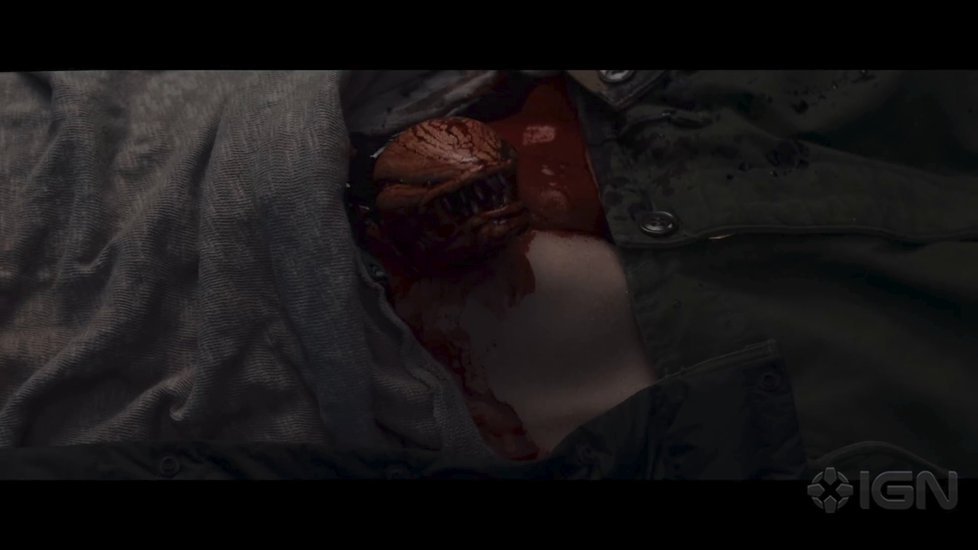 Záběry z filmu Alien: Night Shift.