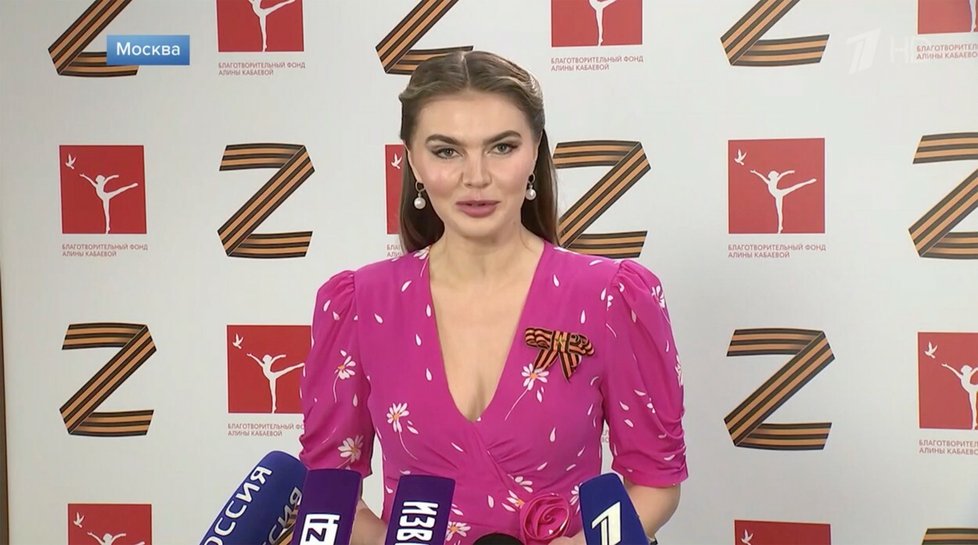 Alina Kabajevová na show &#34;Alina 2022&#34;