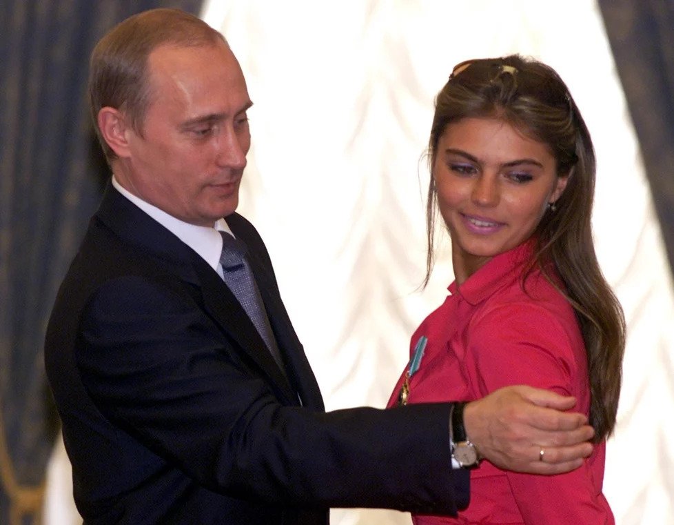 Vladimir Putin a Alina Kabajevová