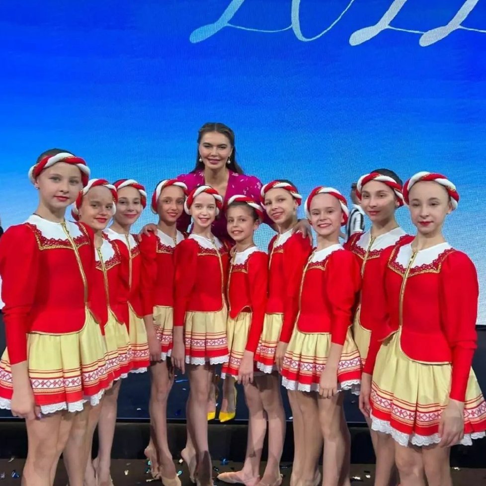 Alina Kabajevová během příprav na charitativní taneční festival, který nese dokonce její jméno – Alina.