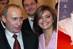 Vladimir Putin a Alina Kabajevová na archivní fotografii