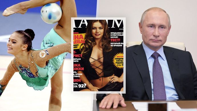 Putinova milenka Alina Kabajevová pózovala na titulní straně pánského magazínu.