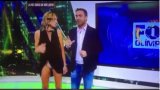 Trapas v televizním vysílání: Moderátorka omylem ukázala, co má pod sukní