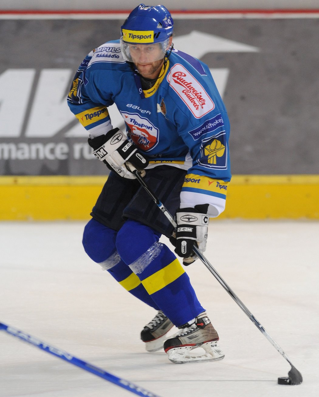 Bývalý hokejový reprezentant Jan Alinč v dresu Ústí nad Labem