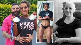 Matka sedmi dětí (31) trpící rakovinou se rozhodla splnit si přání: Zhubla 24 kilo a zúčastnila se fitness soutěže!
