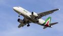 Letadlo společnosti Alitalia