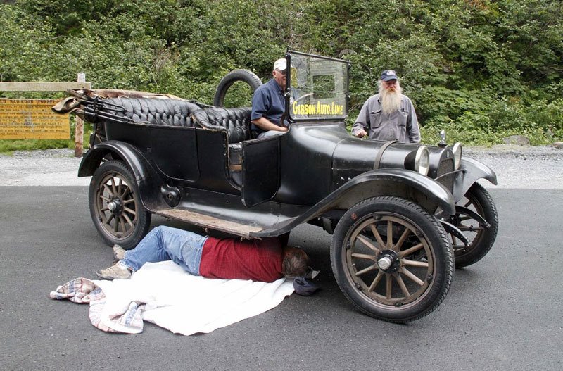 Počátky motorismu na Aljašce