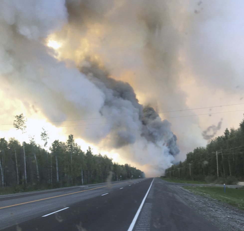 Lesní požár zachvátil v srpnu 2019 i Aljašku.