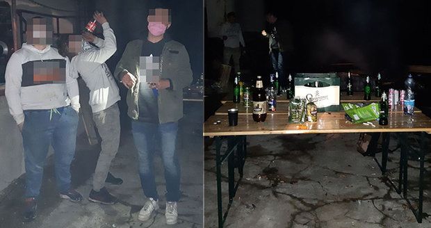 V bývalé hospodě popíjeli alkohol: Došlápla si na ně policie.
