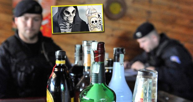 Majitel vsetínské restaurace přeléval do originálních lahví pančovaný alkohol