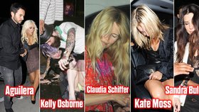 Když celebrity přeberou: Alkohol dokáže pořádně zacvičit i se slavnými