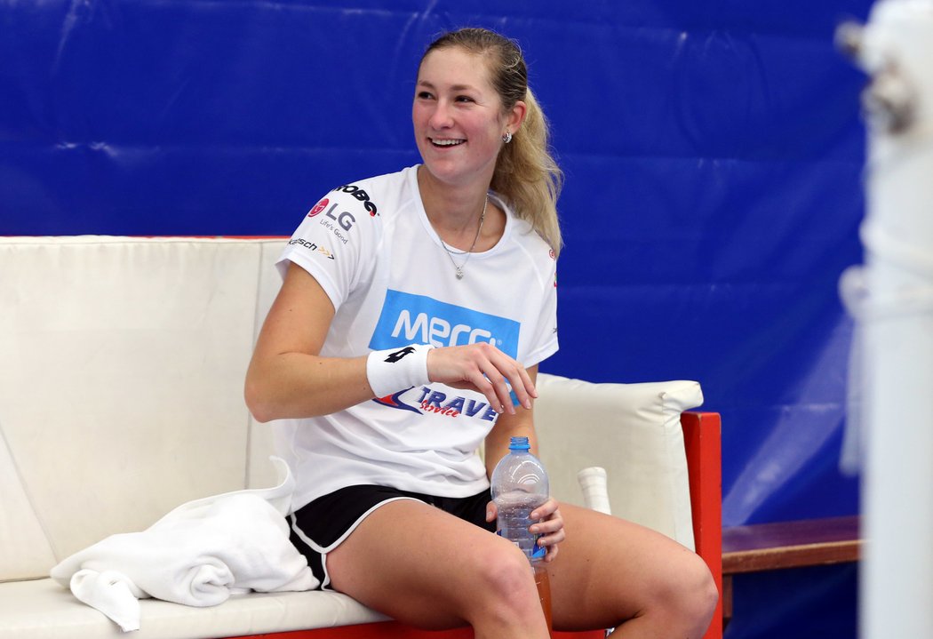 Česká tenistka Denisa Allertová