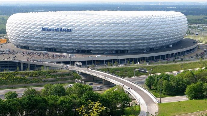 Allianz Arena v Mnichově