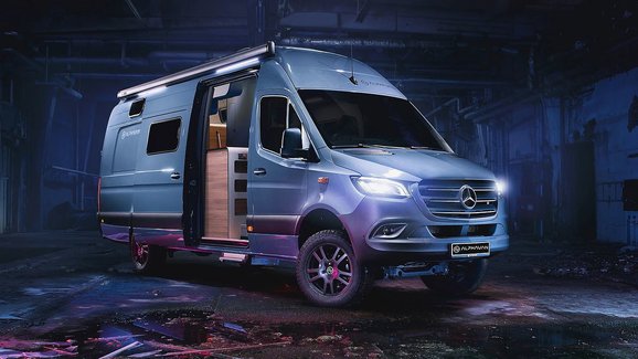 Německý Alphavan 4x4 je obytný Sprinter pro dobrodruhy milující pohodlí