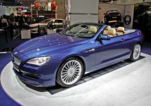 Alpina ve Frankfurtu: B6 Biturbo Convertible a D5 Biturbo