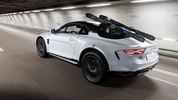 Alpine A110 SportsX: Sporťák na horší cesty připomíná legendu z rallye Monte Carlo