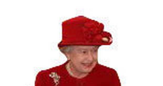 V červeném kabátě a neodmyslitelném klobouku britská královna do Bratislavy již přilétla