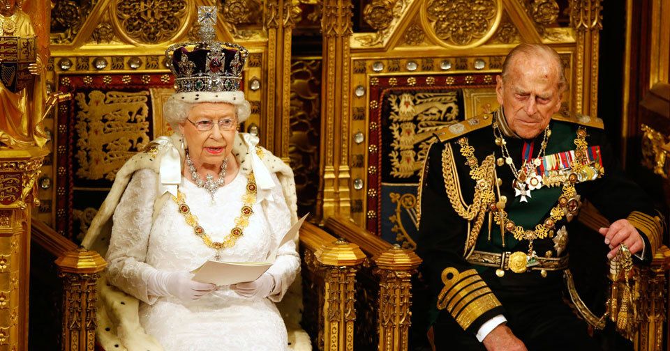 Královna Alžběta II. a princ Filip