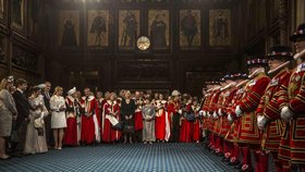 Loňský projev britské královny v parlamentě