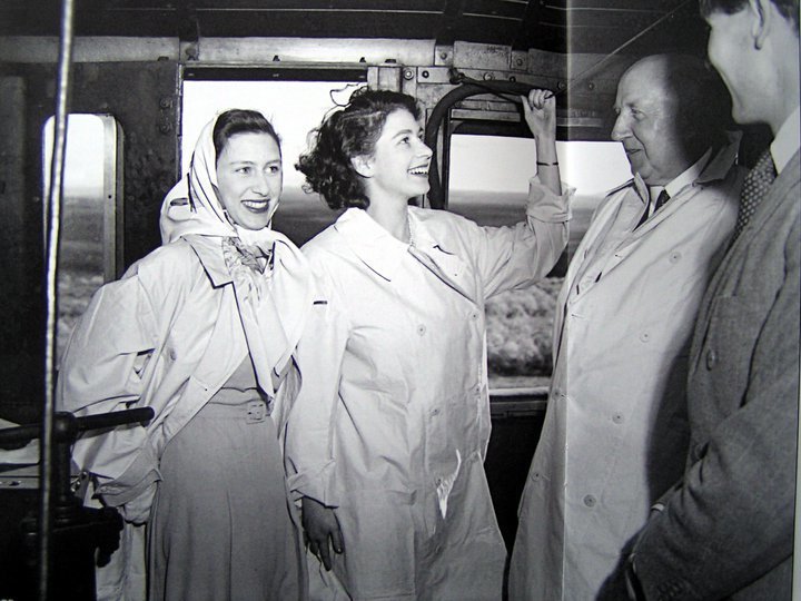 Alžběta a Margaret v Jižní Africe, 1947.