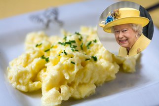 Vymazlená míchaná vejce podle královny Alžběty II.: Nechávala si je vylepšit dvěma neobvyklými přísadami