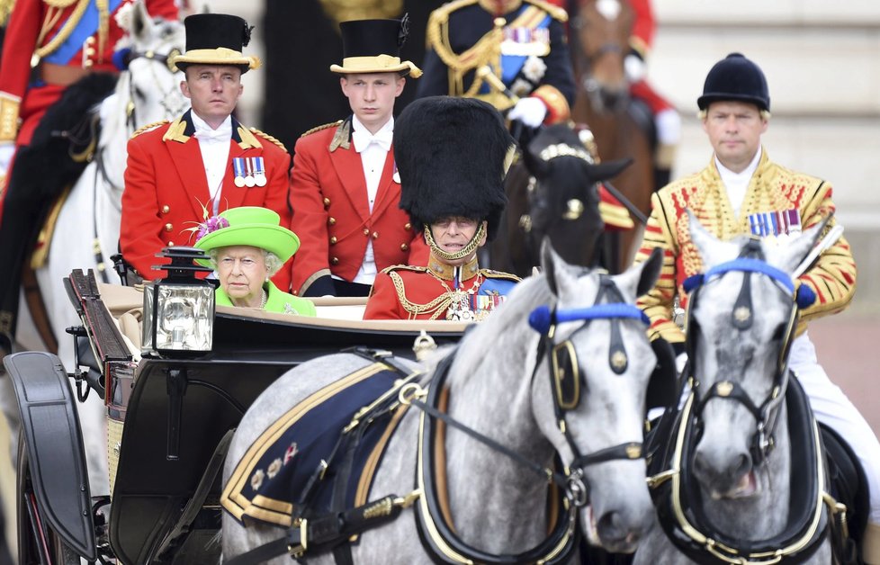 Oslavy narozenin britské královny Alžběty II.