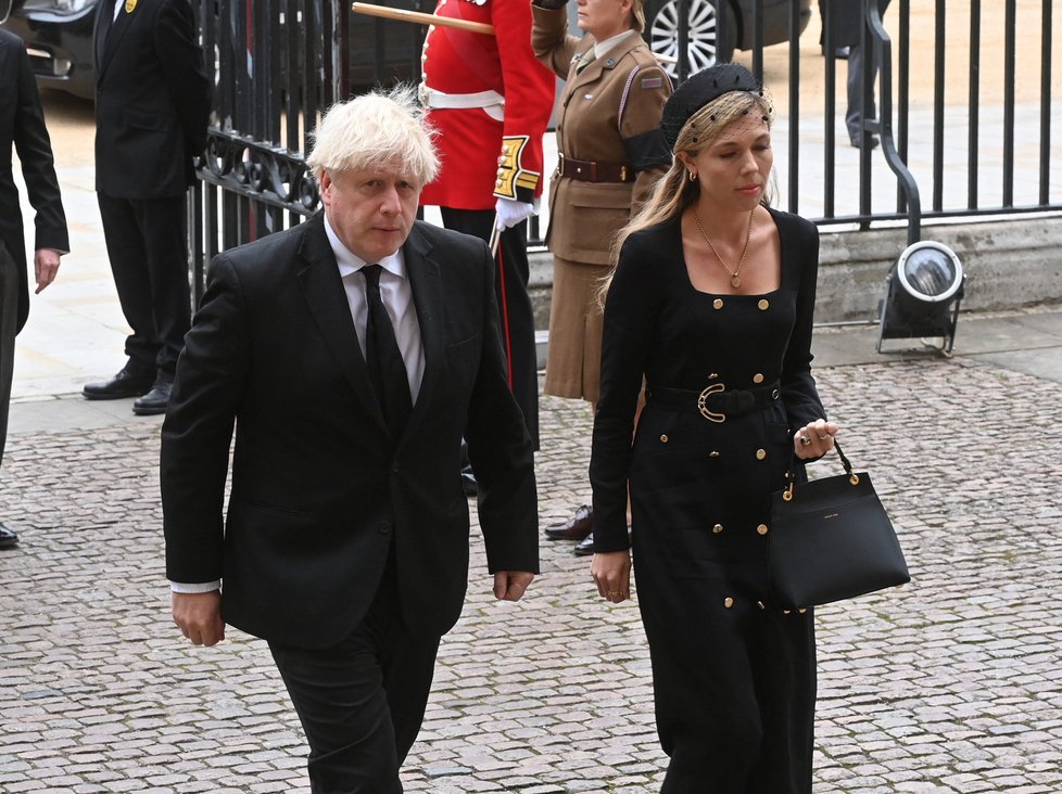 Pohřeb královny Alžběty II. – Boris Johnson