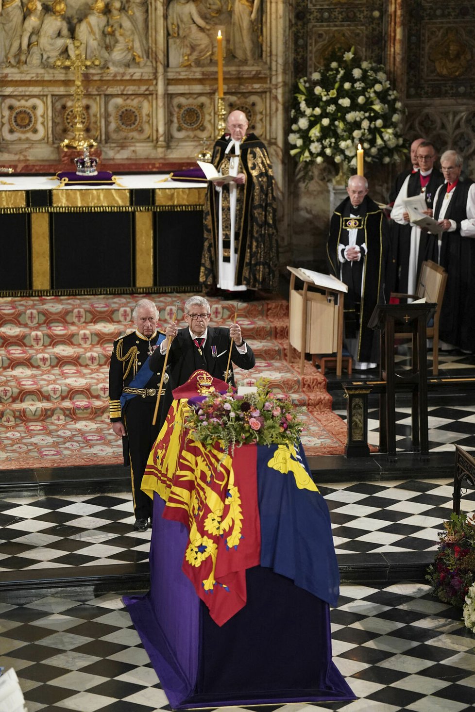 Pohřeb královny Alžběty II. - král Karel III.