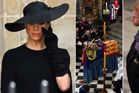 Překvapivé emoce na pohřbu královny (†96): Nejvíc plakala Meghan!