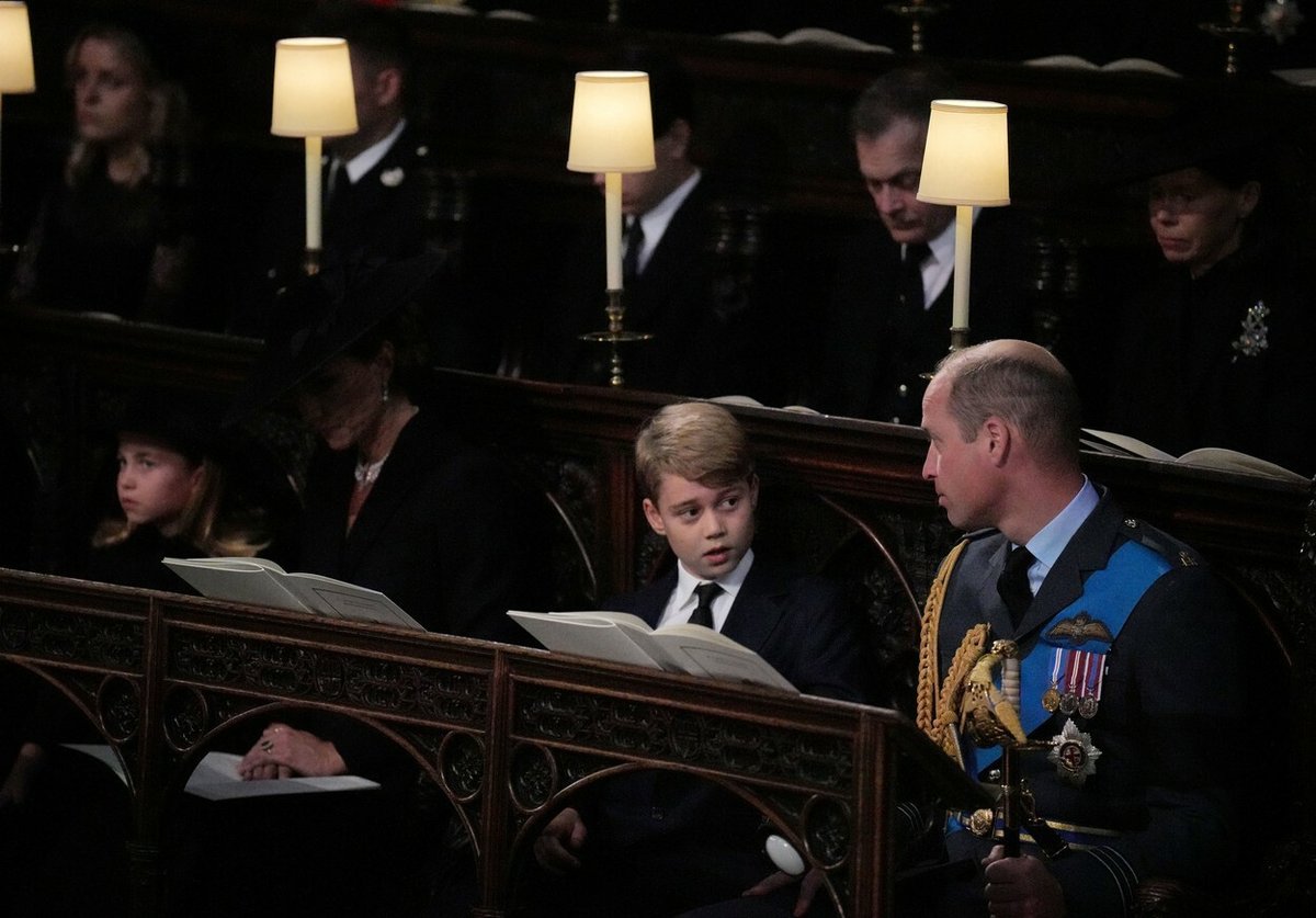 Princ George s tatínkem Williamem