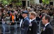 Poslední cesta královny Alžběty II. do Westminsteru - princ William a Harry