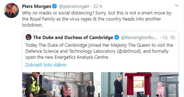 Královna Alžběta II. a princ William pobouřili veřejnost - při plnění královských povinností nenosí roušky!