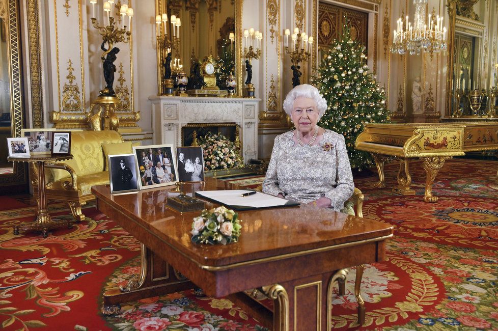 Královna Alžběta II. a její vánoční poselství 2018